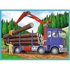 Puzzle Trefl 4in1 Construction Machinery (34353)