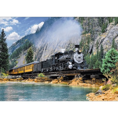 Puzzle Trefl 500 Train in the Mountains (37379)