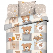 Постельное бельё Василиса 1.5 Teenager Print 9258/1Teddy Bear