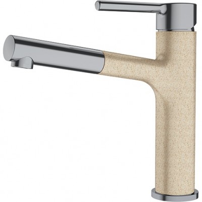 Смеситель для кухни Franke Centro Extractable Aspect Inox/Beige (115.0621.550)