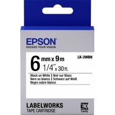 Лента для принтера этикеток Epson LK2WBN C53S652003