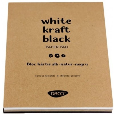 Бумага для рисования Daco A4 60p White/Beige/Black (BD403)