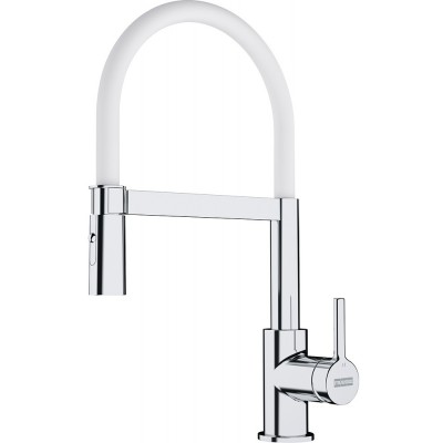 Смеситель для кухни Franke Lina Extractibil Semi Pro Chrome/White (115.0626.088)