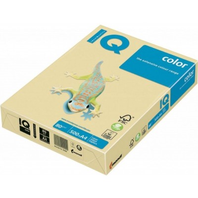 Бумага для печати Mondi A4 IQ Color Pale Yellow 500p 80g/m2 YE23