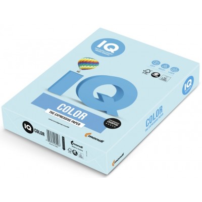 Бумага для печати Mondi A4 IQ Color Pale Blue 250pcs 160g/m2 MB30