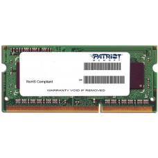 Оперативная память Patriot Signature Line 4Gb DDR3-1600 SODIMM (PSD34G160081S)