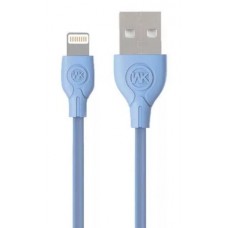 Cablu USB WK Design Ultra Speed 1M Lightning Blue