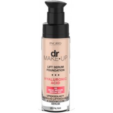 Fond de ten pentru față Ingrid Dr. Make Up Lift Serum Foundation Porcelain