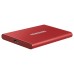 SSD extern Samsung Portable T7 Red 2Tb (MU-PC2T0R/WW)