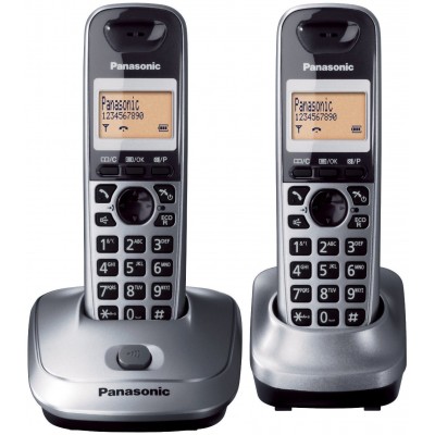 DECT телефон Panasonic KX-TG2512PDM Silver