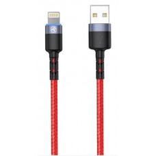 USB Кабель Tellur USB to Lightning 0.2 Red (TLL155354)