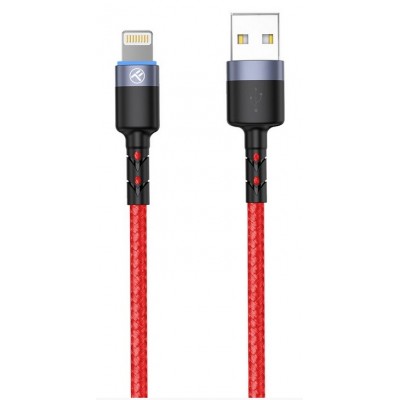 Cablu USB Tellur USB to Lightning 0.2 Red (TLL155354)