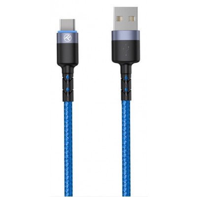 Cablu USB Tellur USB to Type-C 1.2m Blue (TLL155344)