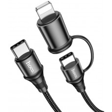 Cablu USB Hoco X50 Exquisito PD Black