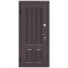 Uşă de exterior Lumea Fierului Resiste Balta Dark Wenge/White Silk (860x2040)