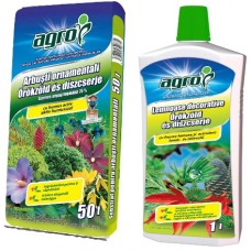 Удобрения для растений Agro CS Set Substrat 20L+Liquid Fertilizer 1L