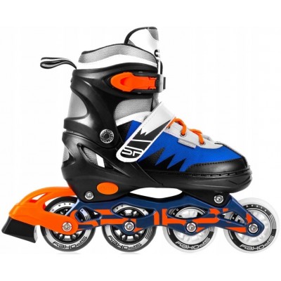 Роликовые коньки Spokey Tony Black/Orange 33-37 (927008)