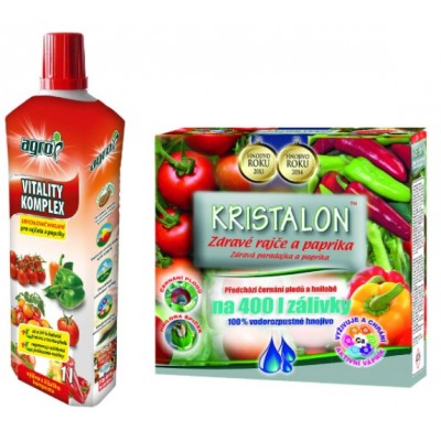 Удобрения для растений Agro CS Set Vitality Complex 1L+Kristalon 0.5kg