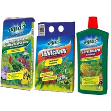 Удобрения для растений Agro CS Set Substrat 20L+Fertilizer 2.5kg+Liquid Salt 1L