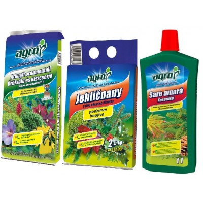 Удобрения для растений Agro CS Set Substrat 20L+Fertilizer 2.5kg+Liquid Salt 1L