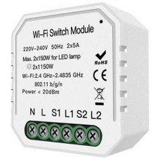 Întrerupător smart Tuya Relay Wi-Fi Switch Module