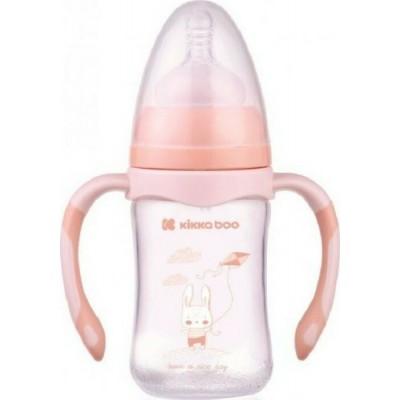 Поильник Kikka Boo Anti-colic Peach Rabbit 260ml