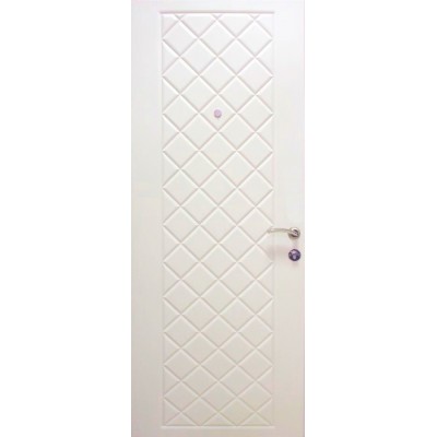 Uşă de exterior Lumea Fierului Resiste DL-30 Wenge Light/Silk white (880x2040)