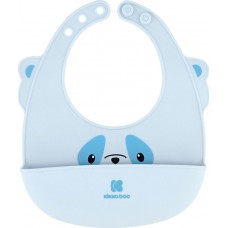 Bavețică Kikka Boo Silicone Bib Blue