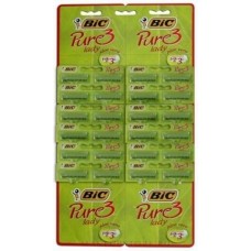 Aparat de ras Bic 3 Pure Lady Aloe Vera CD24