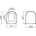 Capac de toaletă Vitra D-Light (104-003-009)