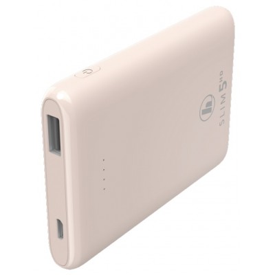 Внешний аккумулятор Hama SLIM 5HD 5000mAh Pale Pink
