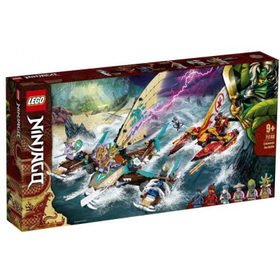 Конструктор Lego Ninjago: Catamaran Sea Battle (71748)