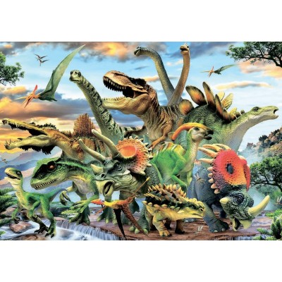 Puzzle Educa 500 Dinosaurs (17961)