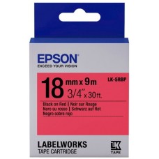 Лента для принтера этикеток Epson C53S655002 Black/Red