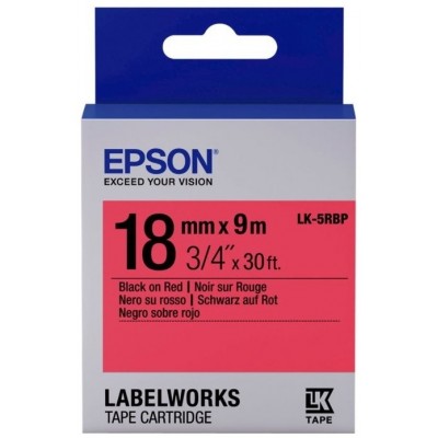 Panglică pentru imprimantă de etichete Epson C53S655002 Black/Red