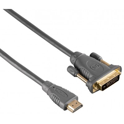 Кабель Qilive DVI Plug to HDMI Gold Plated 1.80m