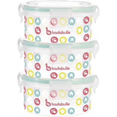Миски для хранения продуктов Badabulle (B004000) 3pcs