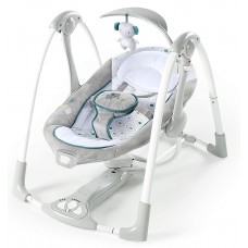 Детское кресло-качалка Детский шезлонг Bright Starts Ingenuity ConvertMe Swing 2 Seat Nash