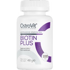 Vitamine Ostrovit Biotin Plus 100tab