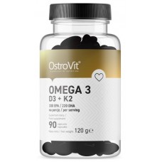 Vitamine Ostrovit Omega 3 D3+K2 90cap