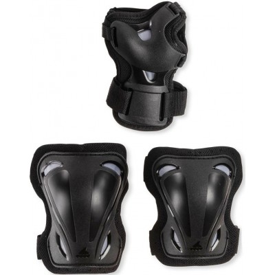 Protecție role Rollerblade Skate Gear 3 Pack L Black