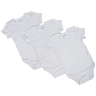 Body pentru copii Panço 2011UN20004 White 3pcs 74cm