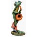 Figurina gradina ArtFigure Broscuta saxafonist (5.397)