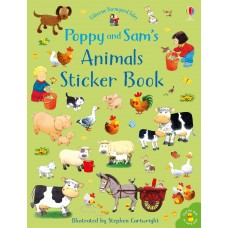 Книга Poppy and Sam's animals sticker book (9781474952774)