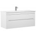 Шкаф с умывальником Orka Varna 100 White Matt (06068)