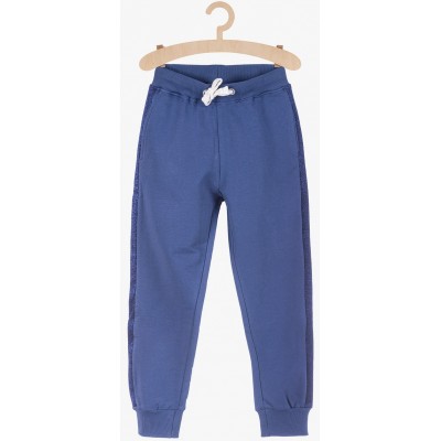 Pantaloni spotivi pentru copii 5.10.15 4M3915 Blue 140cm