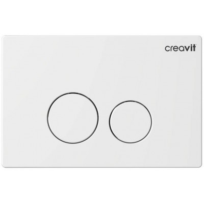 Кнопка смыва Creavit GP9001.00 White