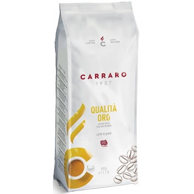 Кофе Carraro Qualita Oro 500g (Beans)