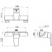 Смеситель для душа Ferro Tina 38062/1.0