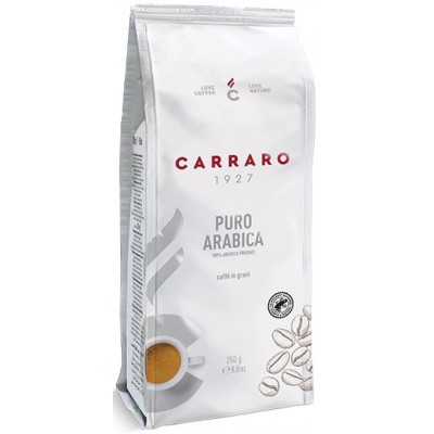 Кофе Carraro Puro Arabica 250g (Beans)